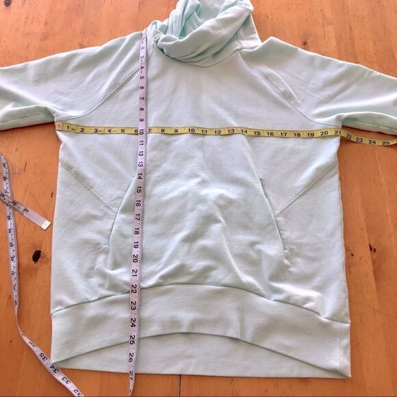 Zella Erica Twist Cowl Neck Pullover Size Medium - Picture 8 of 12